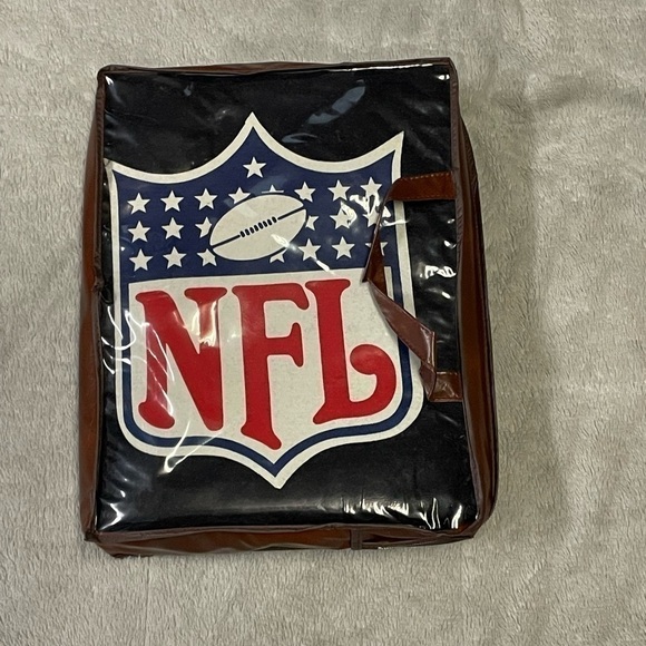 New Vintage NFL Logo Wool Stadium Blanket 62"x50" Northwest Woolen Made in USA - Picture 2 of 8